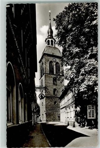 Wiedenbrück Gasthaus Ratskeller Aegidius-KIrchturm