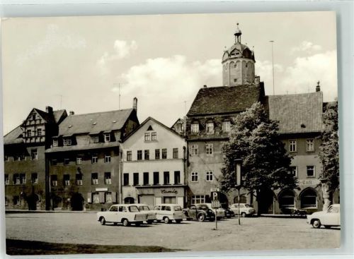 Neustadt Marktplatz Trabant Horch