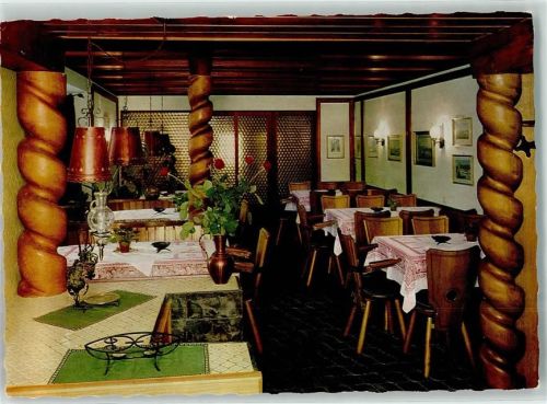 79780 W7894 Stühlingen - Gasthaus Rebstock Gaststube