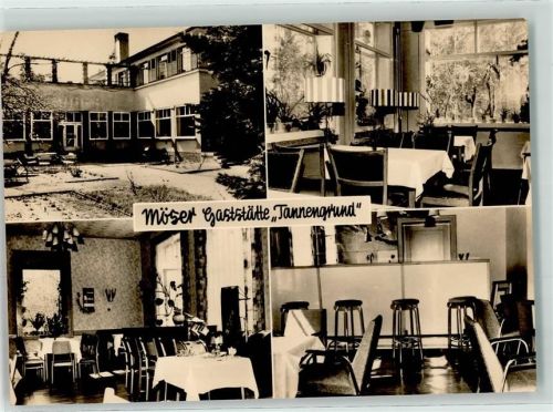 Möser Gasthaus Tannengrund Wintergarten Musikzimmer Bar