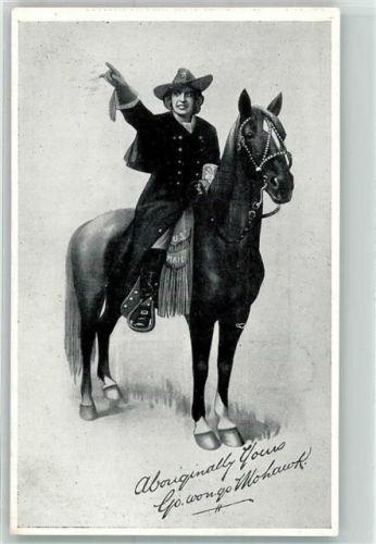 US Mail Pferd Reiter