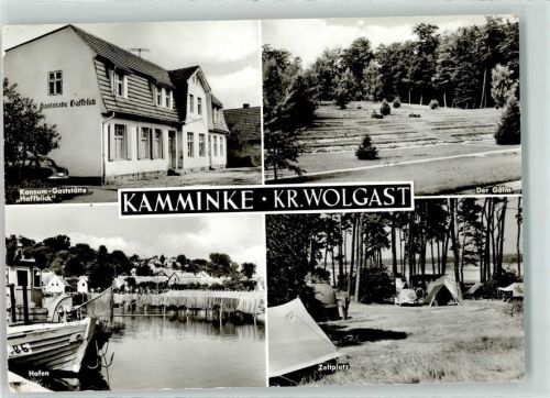 Kamminke Gasthaus Haffblick Zeltplatz Hafen Der Golm
