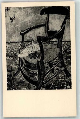 Amsterdam Stuhl Kerze Serie 4 Nr.8 Van Gogh, V. Künstlerkarte
