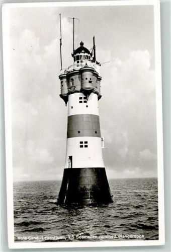 Wangerooge Rote Sand-Leuchtturm