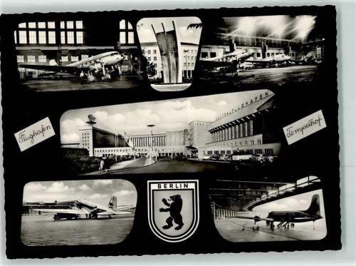 Tempelhof Wappen Flugzeuge Oldtimer Denkmal Luftbrücke