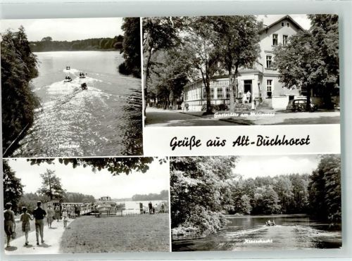 Grünheide OT. Alt Buchhorst Möllensee Gasthaus am Möllensee Kiesschacht
