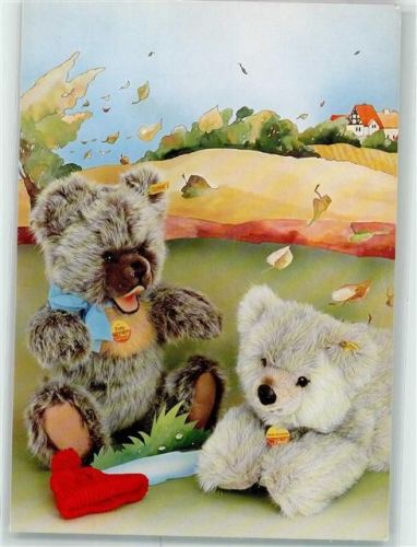 Teddybär auf AK