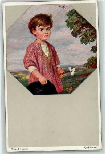 Hochsommer Junge Passepartout Deutsche Meister Sammlung Primus Nr.3149 Max, Corneille 1911 Künstlerkarte