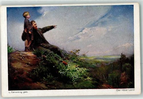Der Väter Land Verlag Wiechmann Nr.2090 Fahrenkrog, L. Künstlerkarte