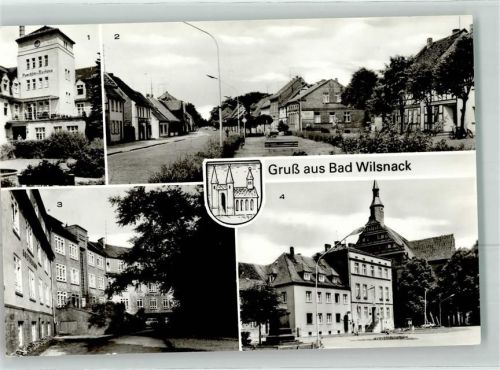 Bad Wilsnack Puschkin-Kurhaus Ernst Thälmann-Straße Goethehaus Rathaus