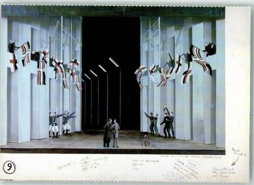 Bühnenbildentwurf Nr. 9 Peter Sykora Faust Verdammnis Oper