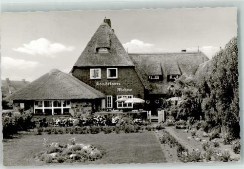 25992 W2282 List , Sylt - Konditorei Mehne