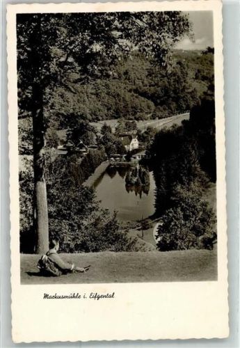 42929 W5632 Dabringhausen Foto AK Gasthaus Markusmühle im Eifgental