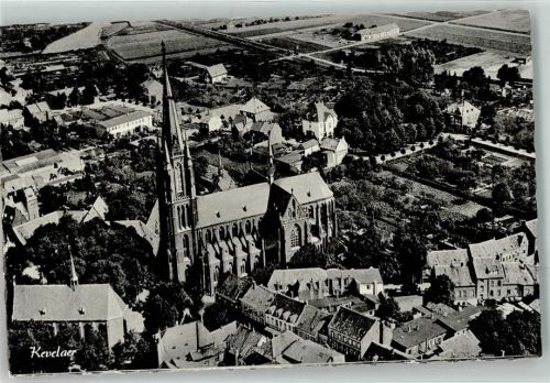47623 W4178 Kevelaer - Marien-Basilika Fliegeraufnahme