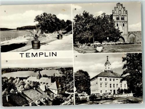 Templin Templiner See Prenzlauer Tor Rathaus