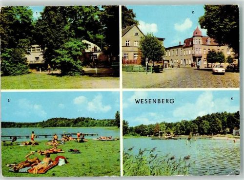 Wesenberg Strandcafe Freibad Mittelstraße Großer Weißersee