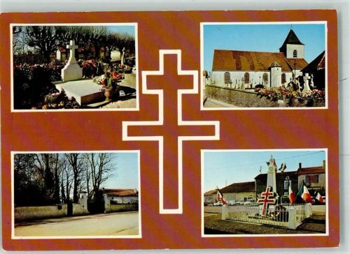 Colombey-les-Deux-Eglises Tombe de la famille de Gaulle entree de la Boisserie Kriegerdenkmal