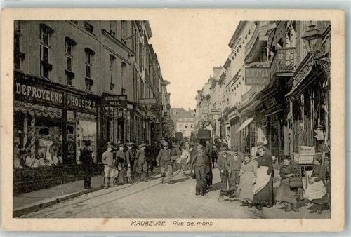 Maubeuge 1914 Rue de mons