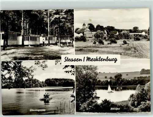 Strasen Campingdorf Ellenbogensee Tretboot Pälitzsee