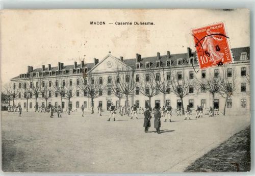 Macon 1909 Caserne Duhesme