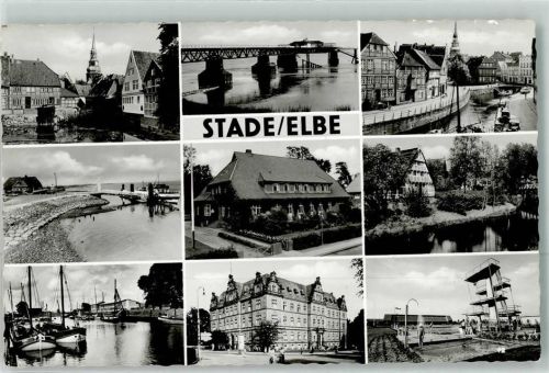 Stade Hafen Strand Schwimmbad Sprungturm Uferstraße
