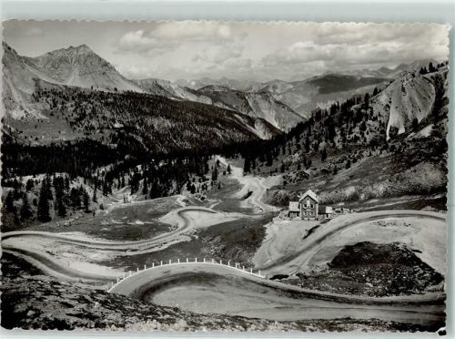 05100 Briancon Foto AK Col d Izoard Straßenpaß Französische Alpen