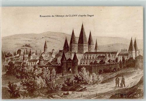 Cluny Ensemble de l Abbaye