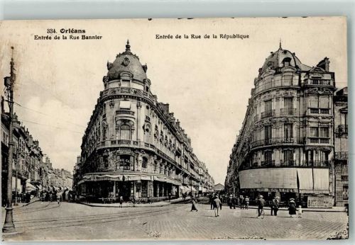45000 Orleans - Entree de la Rue Bannier Entree de la Rue de la Republique Fahrrad Geschäfte