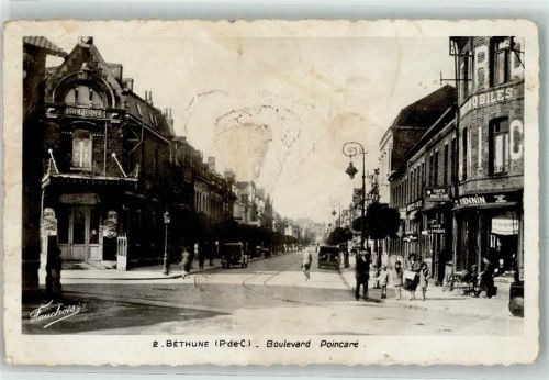 Bethune Boulevard Poincare Oldtimer