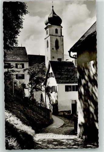 88299 W7970 Leutkirch im Allgäu Foto AK Alter Winkel Katholische Pfarrkirche St. Martin