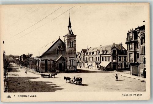 Berck Place de l`Eglise