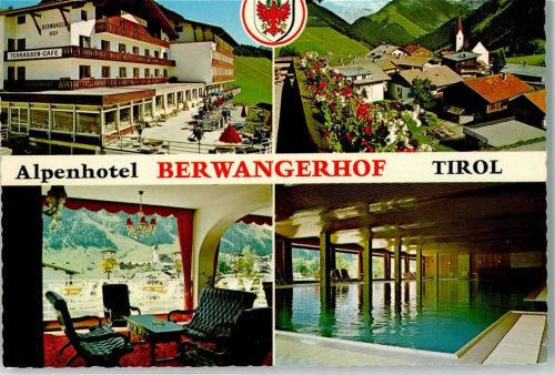Berwang Alpenhotel Berwangerhof Hallenbad nur Scan beschnitten