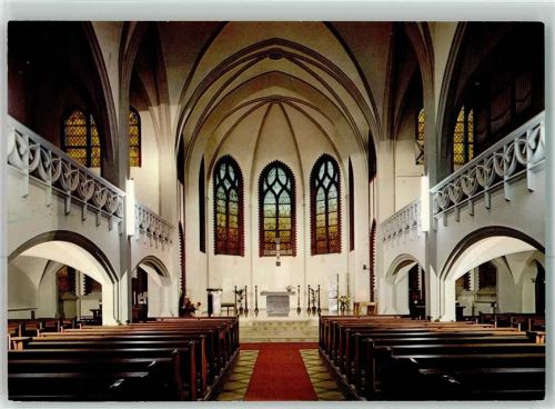 Gesundbrunnen St. Afra-Kirche Innenansicht