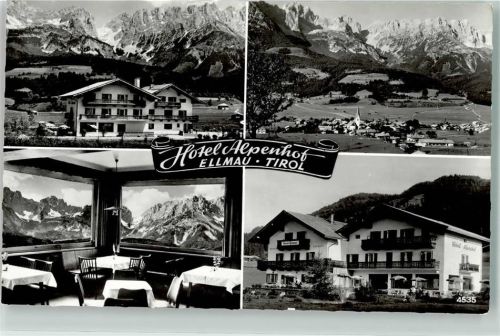 Ellmau 1964 Hotel Alpenhof