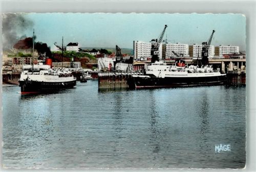 62200 Boulogne-sur-Mer - Fährhafen le Canterbury et le Lord Warden verladekran