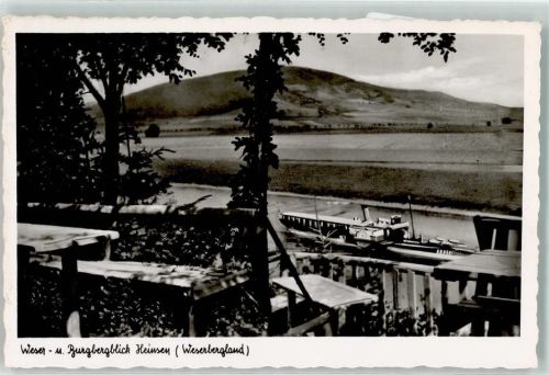Heinsen Weser- u. Burgbergblick Dampfer