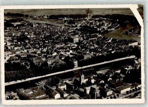 Chalon-sur-Saone Fliegeraufnahme