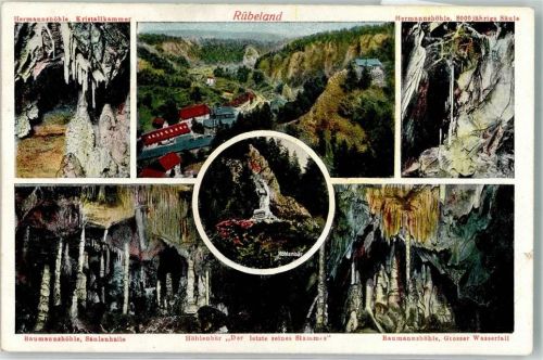 Elbingerode Hermannshöhe Kristallkammer Höhlenbär Rübeland