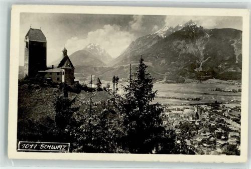 6130 Schwaz 1925 - mit Burg Freundsberg