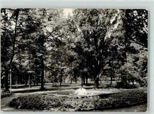 19322 O2900 Wittenberge , Prignitz - Clara Zetkin Park Sprinbrunnen