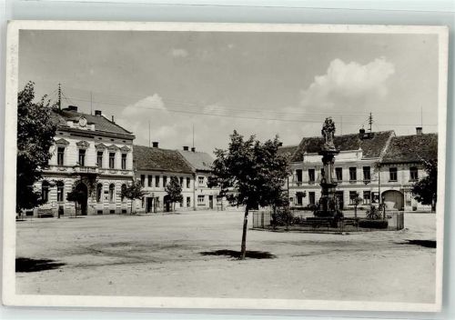 Nechanice Denkmal Marktplatz