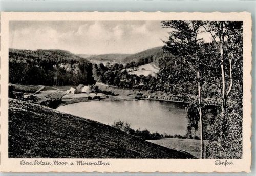 Bad Polzin Tünfsee Fliegeraufnahme Freigeg. vom RLM E 40310/41