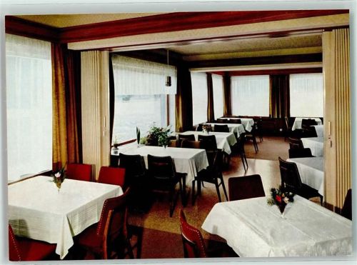 72285 W7293 Herzogsweiler Werbe AK Cafe Pension Sonnenschein