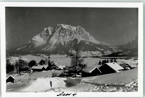 Lermoos Ort handschriftlich Winter
