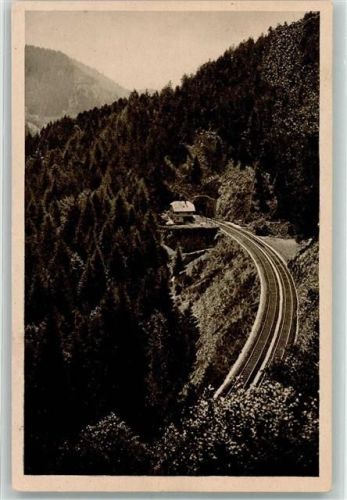 Hausach Schwarzwaldbahn bei Hausach Ort handschriftlich