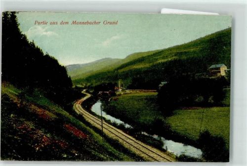Manebach Mannebacher Grund Gleise