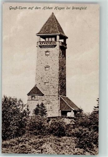 Dransfeld Gauß Turm auf dem Hohen Hagen
