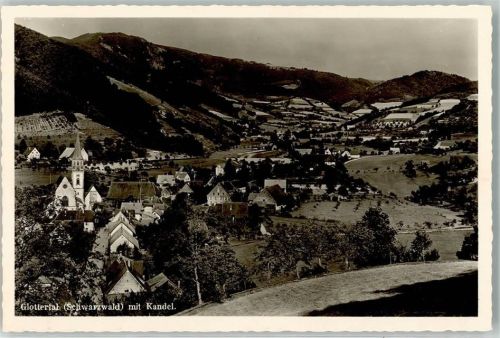 Glottertal mit Kirche St. Blasius und Kandel