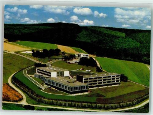 Springen Fliegeraufnahme Schulungs und Erholungsheim der IG Druck und Papier Stückzahlkarte