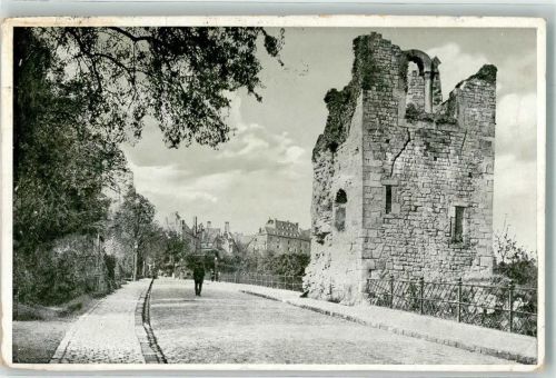 Mondorf-les-Bains 1934 Ort lt. Stempel Foto AK